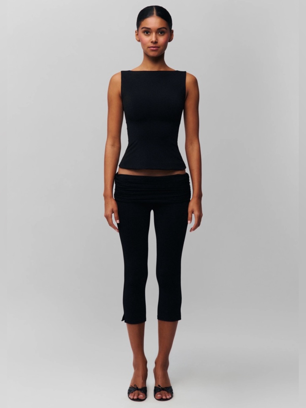 Guizio Daye Black Tank Top
